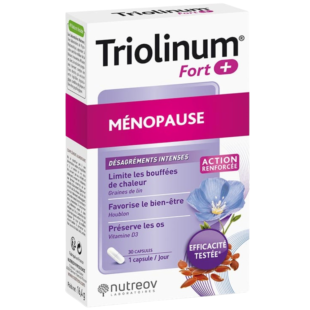 Nutreov Triolinum Forte Food Supplement for Menopause 30&nbsp;caps.