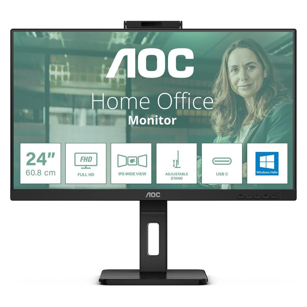 AOC 24P3CW 60,45cm 23,8Zoll IPS TFT 1920x1080 HDMI DP USB Black (1920 x 1080 Pixel, 23.80") (24P3CW)