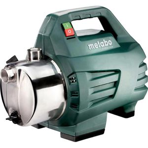 Metabo Gartenpumpe P 4500 Inox, 1300 W, 4500 l/h Fördermenge, max. Druck 4,8 bar