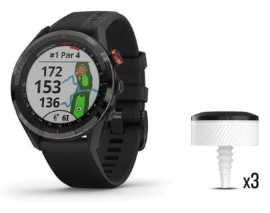 Garmin Approach S62 Bundle Schwarz/Schwarz