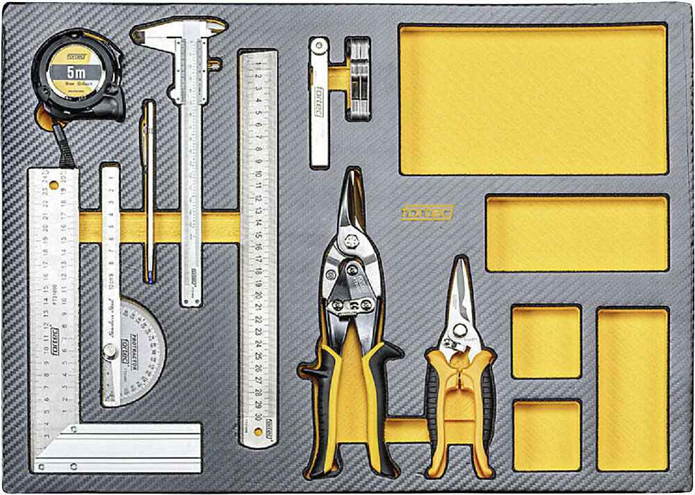 Werkstattwagen BASIC, inklusive 434 Werkzeugen, HxBxT 1030 x 750 x 475 mm fortec®