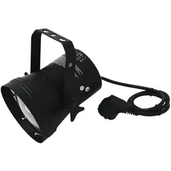 Eurolite T-36 Pinspot mit Stecker, sw (30 W), Scheinwerfer, Schwarz, Silber