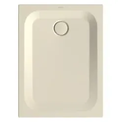 Bette BetteUltra Duschwanne 1650-001 100x75x2,5cm, pergamon