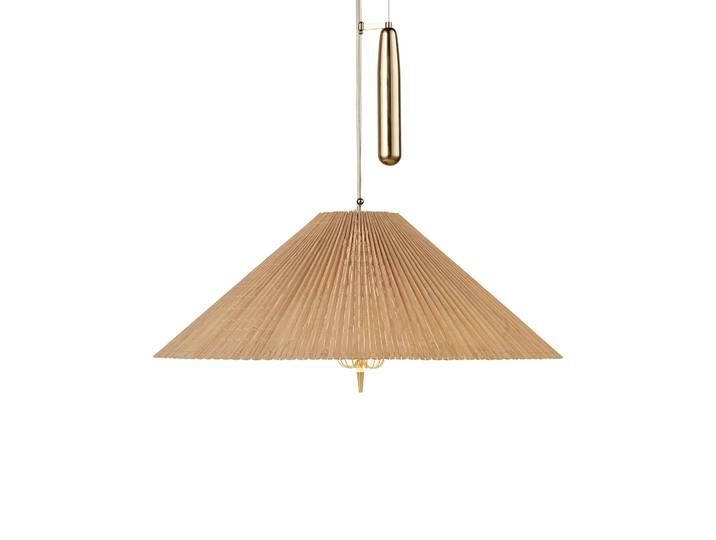 GUBI Plafonnier A1972 Ø60 cm Bambou-laiton