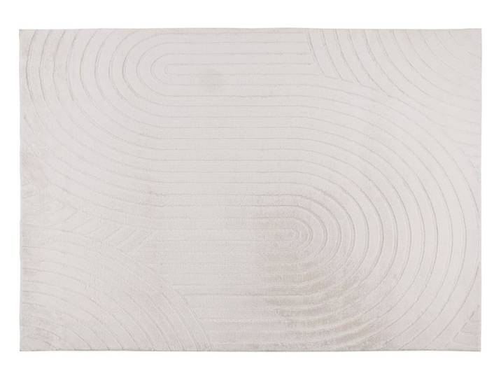 Tapis en 100% polyester blanc 120x170 cm
