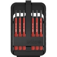 Bit-Satz slimBit electric, Sechsrund Plus rot, 7-teilig