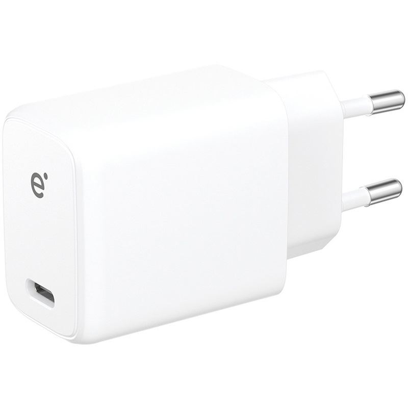 30W PanzerGlass essential Single USB-C EU Plug silver white