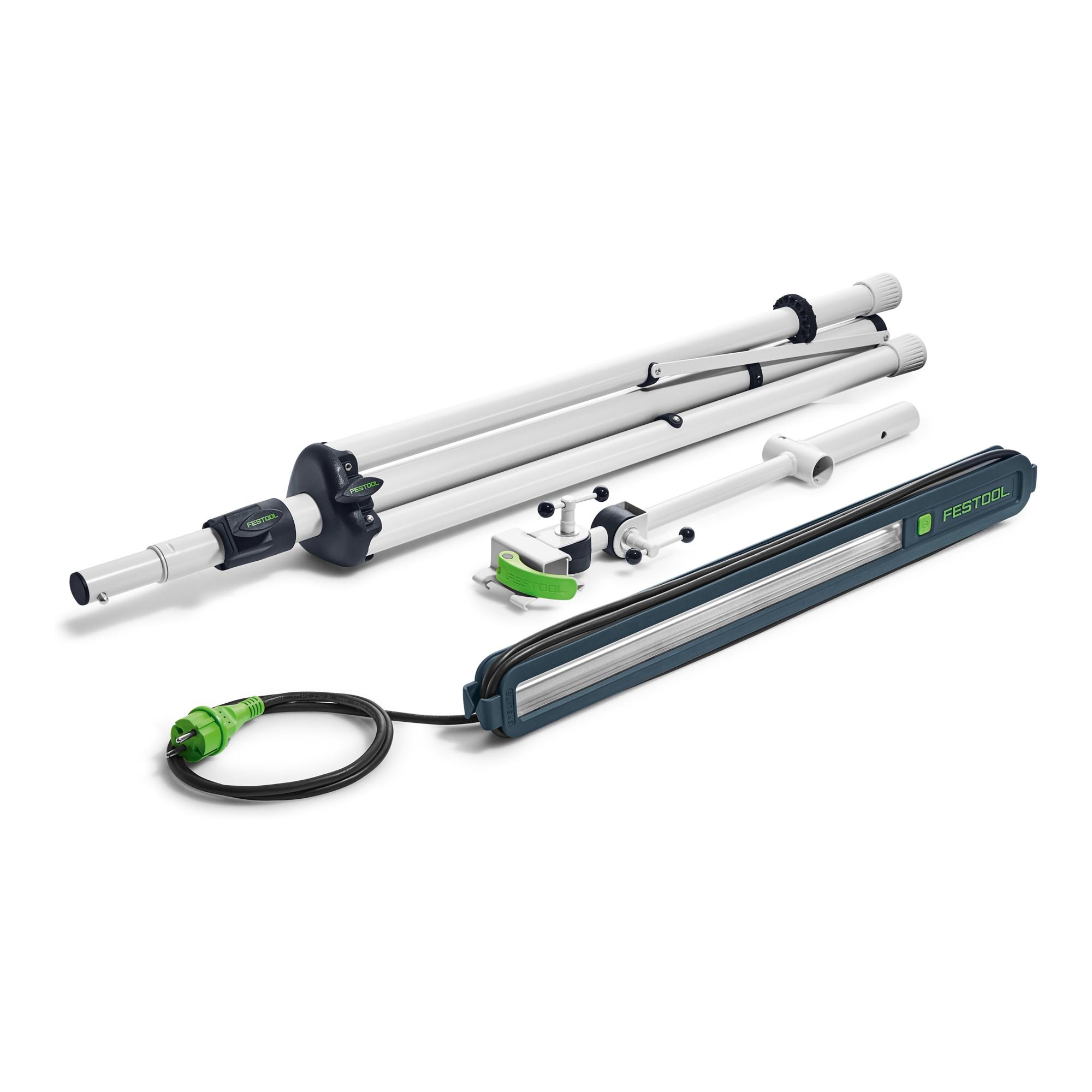 Festool STL 450-Set SYSLITE Streiflicht mit hoher Leuchtkraft und langer Laufzeit für die optimale Ausleuchtung von Oberflächenfehlern, inkl. Stativadapter und Transporttasche, 202911)