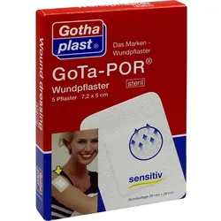 Gota-Por Wundpflaster Steril 7.2cmx5cm 5 ST