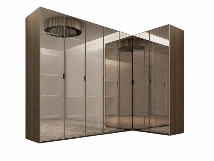 Xlmoebel Eckschrank Luxus Eckschrank aus hochwertigem Material in elegantem Design (1-St., Eckschrank) Hergestellt in Europa