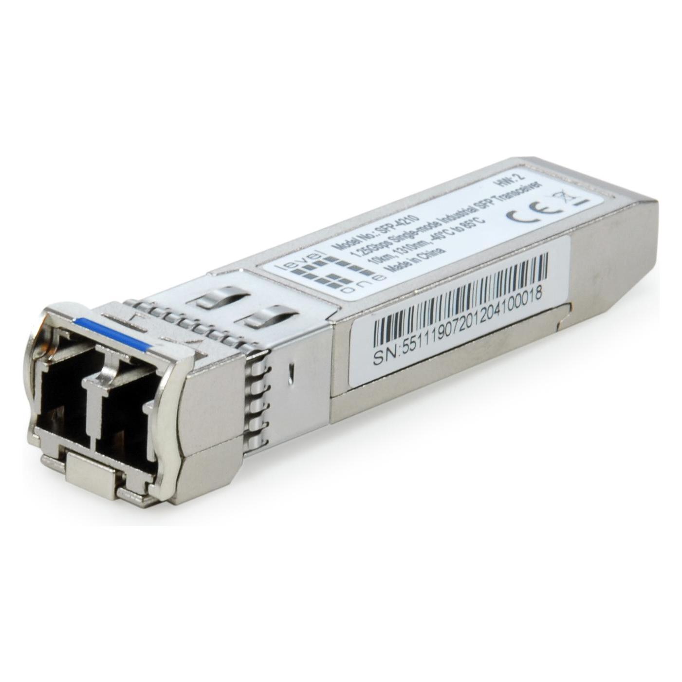 LevelOne SFP Transceiver 1.25G Single-Mode 20km 1310nm si (SFP-4210)