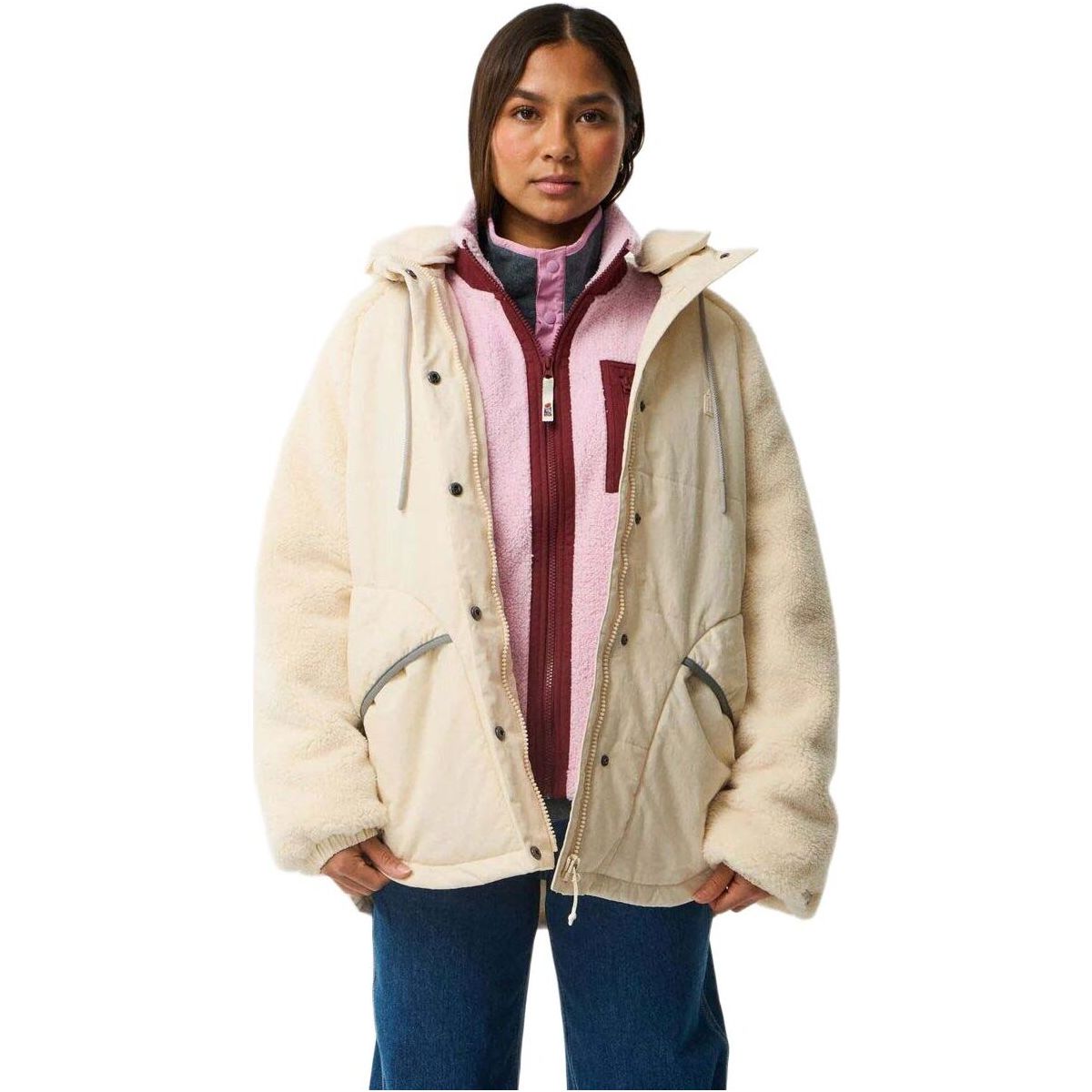 RipCurl S-series Splice Puffer off white (0003) S 03ZWJA-0003-S
