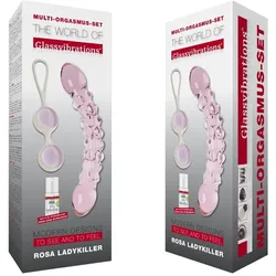 Glassvibrations, Dildo, Multi Orgasmus Set