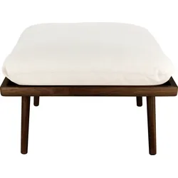 Lounge Around Shuffle Hocker oder Couchtisch 2in1, hellsand, dunkle Eiche
