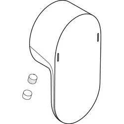 Ideal Standard Griff, komplett, 28er, A861079AA
