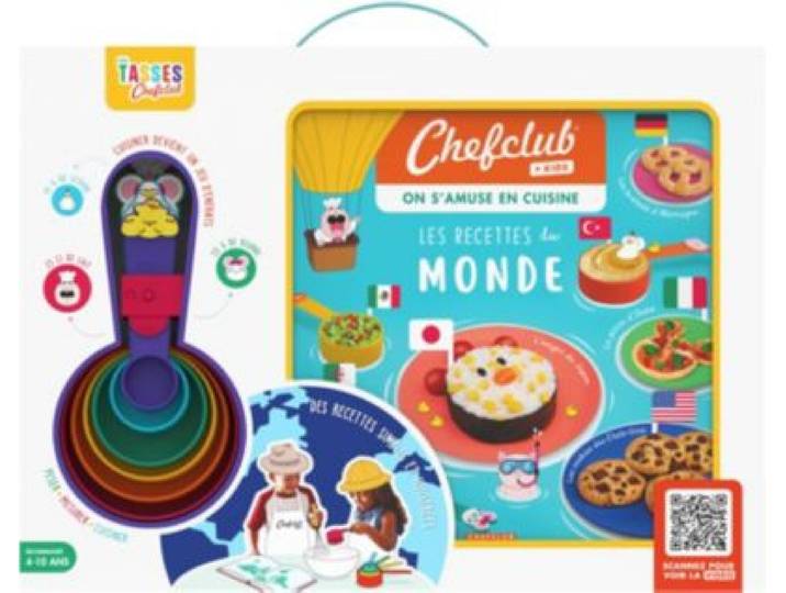 Chefclub - Coffret Cuisine Les Recettes Du Monde Avec Les Tasses