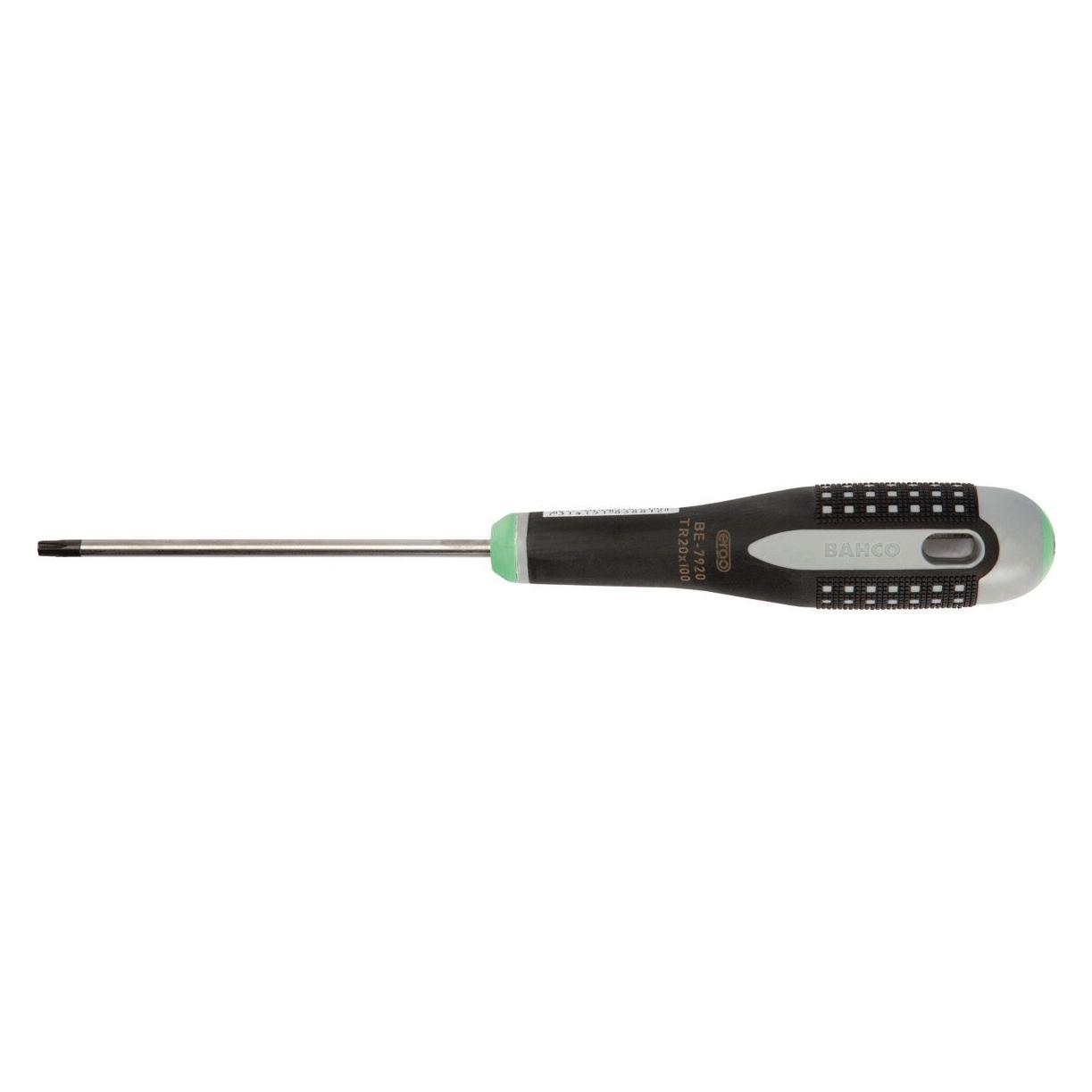 Bahco ERGO manipulationssicherer TORX - Schraubendreher mit Gummigriff, TR30 x 150 mm (TX) (BE-7930)