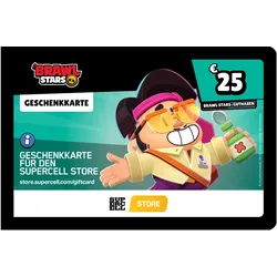 Brawl Stars Geschenkkarte für
