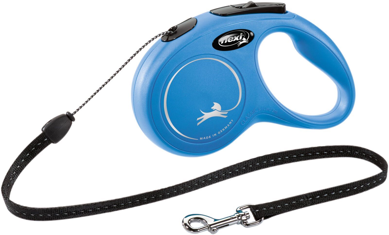 TRIXIE flexi New CLASSIC, Seil, S: 5 m, blau