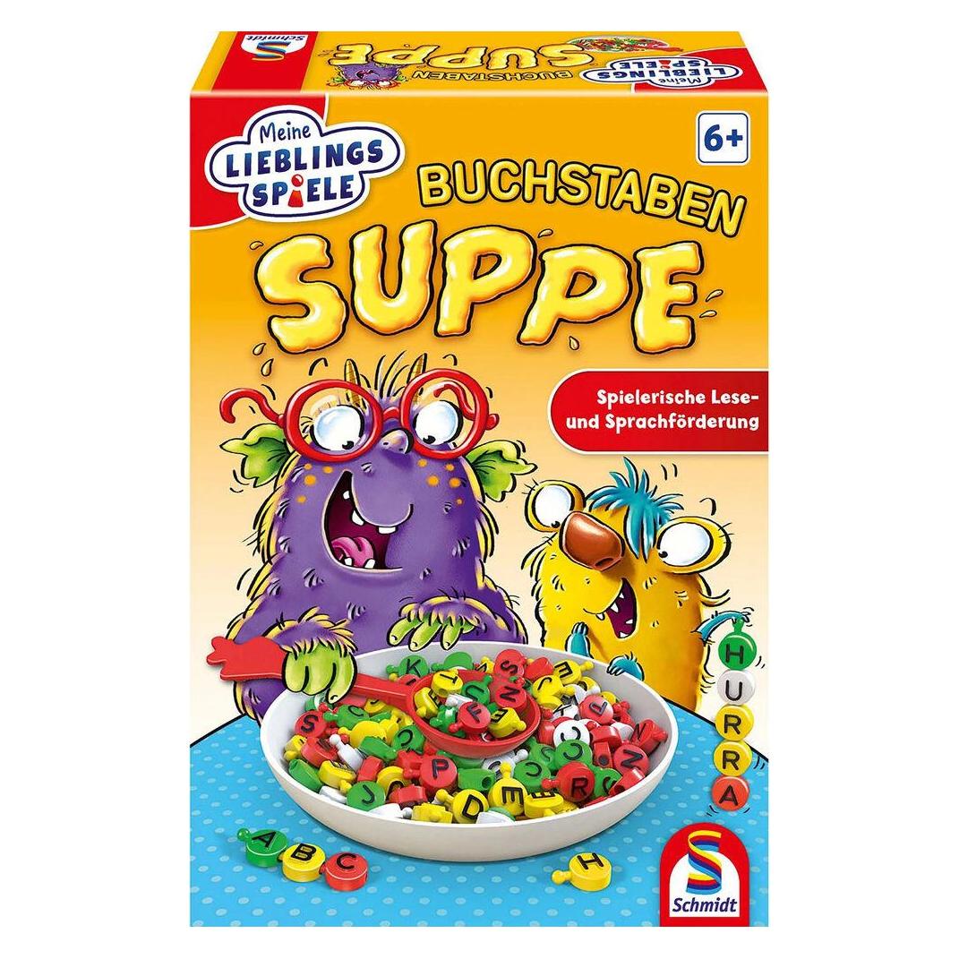 Schmidt Spiele Buchstabensuppe (Deutsch, 1 - 4 Spieler) (40533)