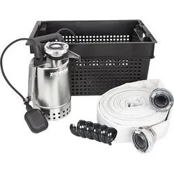 Zehnder Flutset Flut Set Tauchpumpe Hochwasserschutz Wasserpumpe Pumpe 9500 l/h
