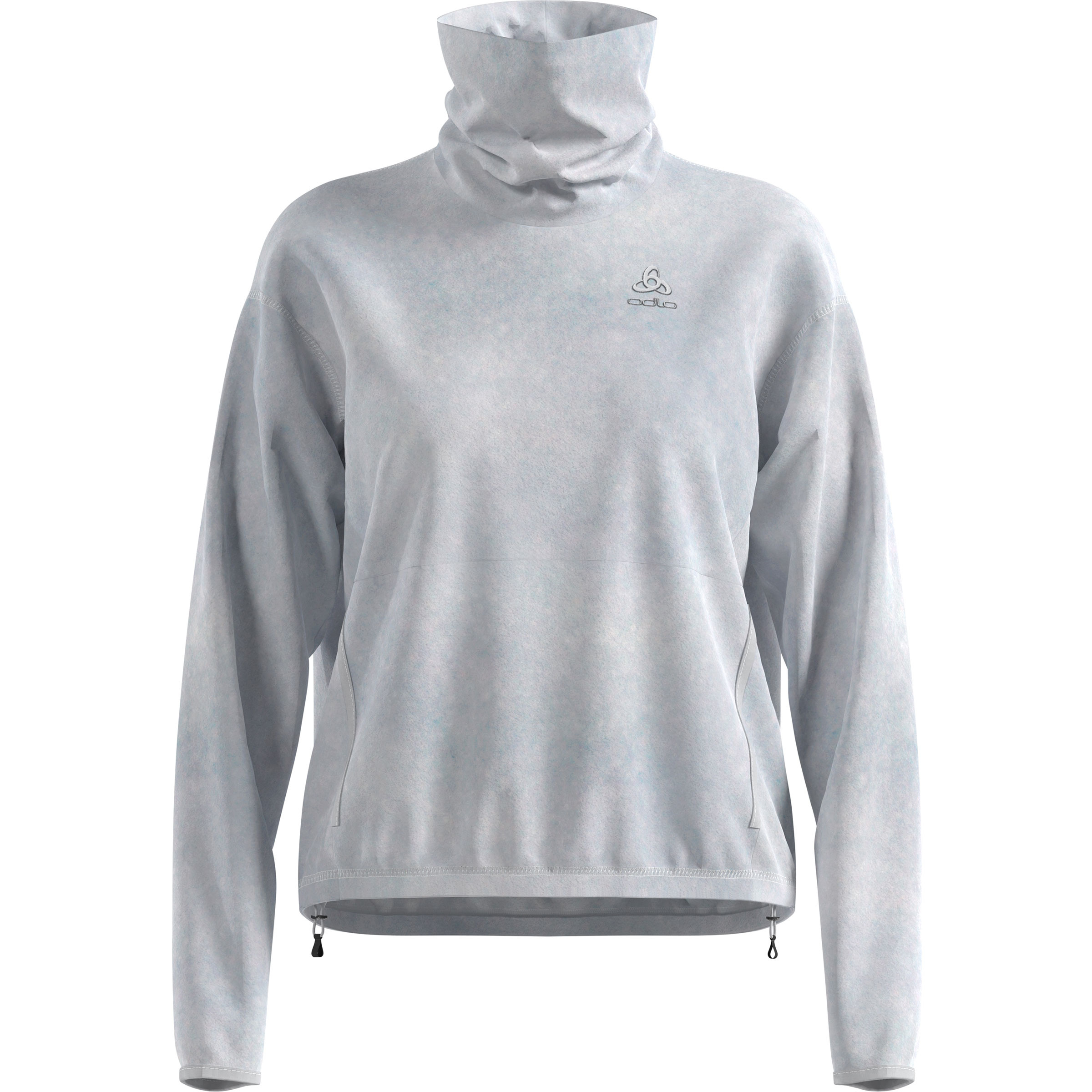 Odlo Descent Pow Damen Pullover grau Größe XL Trekking Atmungsaktiv