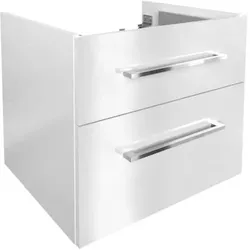 Fackelmann Oxford Waschtischunterschrank 60 cm Weiß - Badmöbel