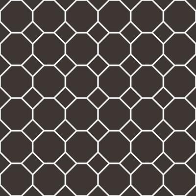 Galerie Wallcoverings Just Kitchens Bee Hive Vinyl on Non-woven Matte Wallpaper Roll