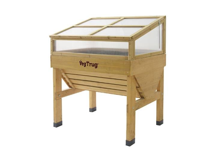 Vegtrug Frühbeetaufsatz Natur 105 × 76 × 46 cm