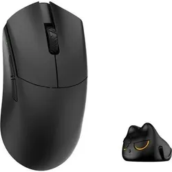 WLMouse Beast G Max Gaming-Maus, 8.000Hz - schwarz (Kabelgebunden, Kabellos), Maus, Schwarz
