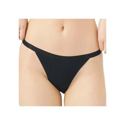 Slip ADIDAS ORIGINALS "Slip Sport Active Essential Bikini Slip 3P 3er Pack", Damen, Gr. L, schwarz, Obermaterial: 95% Baumwolle CO. 5% Elasthan EL., Unterhosen Slip