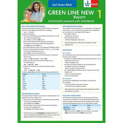 Green Line New Bayern 1 - Auf einen Blick, Taschenbuch von Sabine Schlimm, Klett Lerntraining bei PONS Langenscheidt GmbH, 978-3-12-926065-4