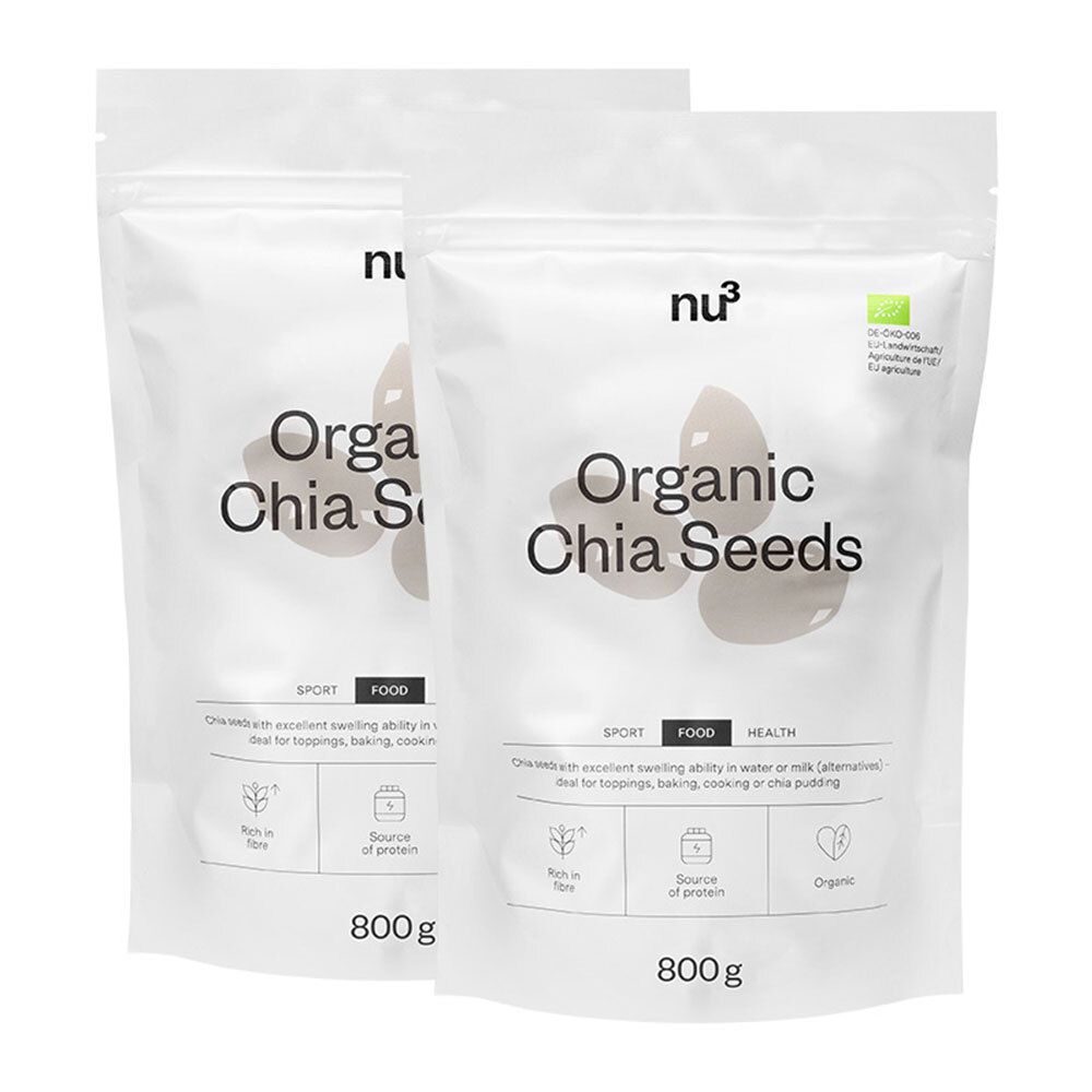 nu3 Bio Chia-Samen 2x800 g Samen