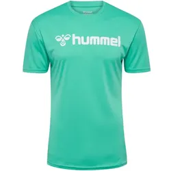 hummel Hmllogo Trikot S/S - atlantis - XL