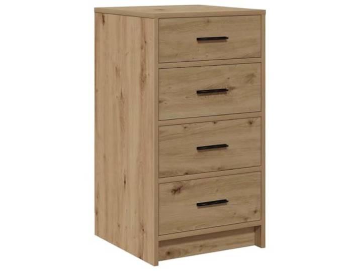 GFMGUEMV Sideboard Artisan-Eiche 40x41x75 cm Holzwerkstoff mit Schubladen Matte Oberfläche, klare Linien, vielseitig nutzbar, einfache Montage, robustes Material