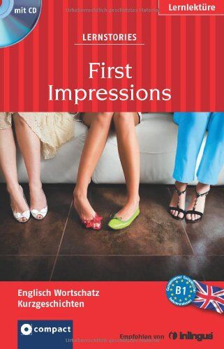 Gina Billy - First Impressions. Compact Lernstories. Englisch Wortschatz B1. Mit Mini-CD - Preis vom 18.10.2026 19:22:15 h