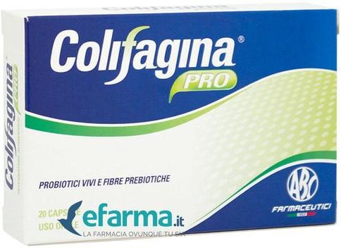 ABC Farmaceutici Colifagina Pro Integratore Probiotico 20 Capsule