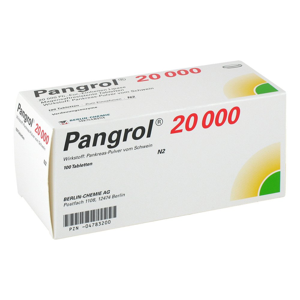 BERLIN-CHEMIE AG Pangrol 20000 04783200