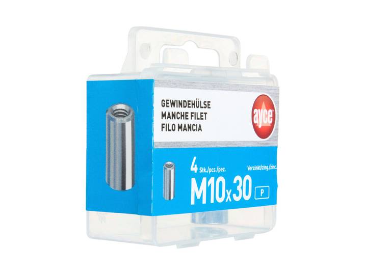 Ayce Gewindehülse M10 30 mm
