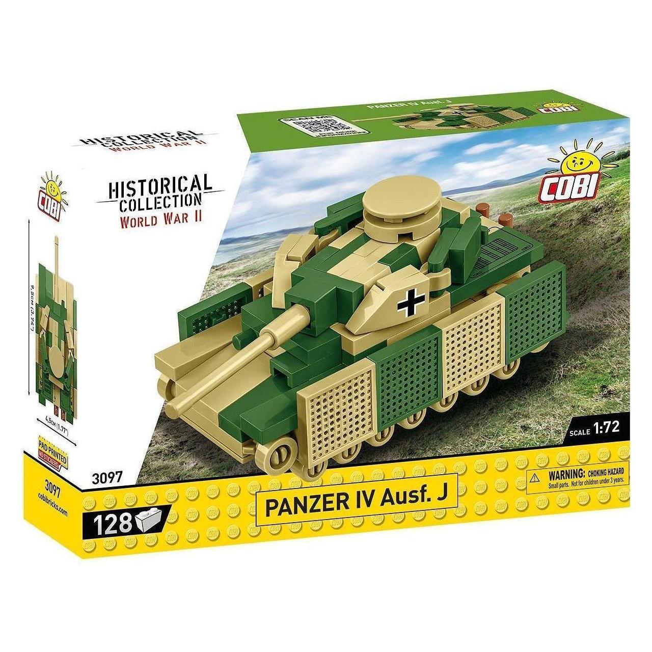 Cobi H.C. WWII Panzer IV Ausf.J 1:72 (3097)
