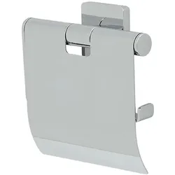 Tiger, Toilettenpapierhalter, Dock Toiletrolhouder met klep - RVS geborsteld