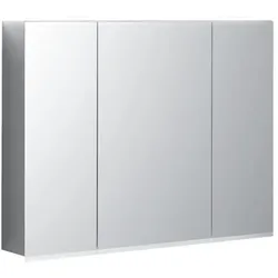 Geberit Option Plus Spiegelschrank 90 cm 500594001 90x70x17,2 cm, mit Beleuchtung, Touch-Sensor, Kosmetikspiegel, 3 Türen