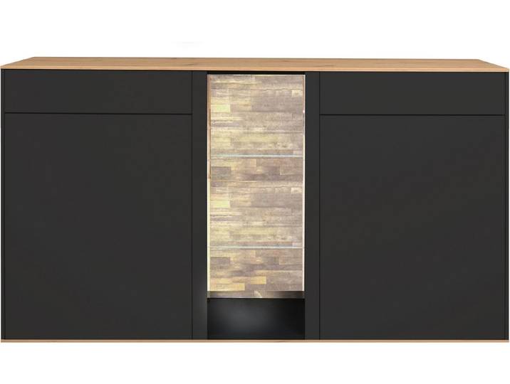 Mäusbacher Kommode, Faro Sideboard B 159 cm, inkl. Beleuchtung, Push to open Funktion