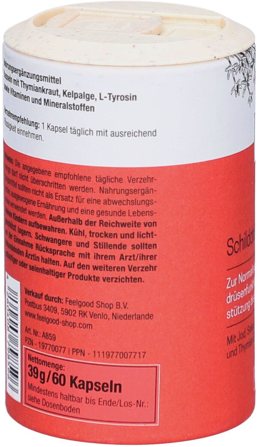 Pure Schilddrüsen Komplex Kapseln 60 St