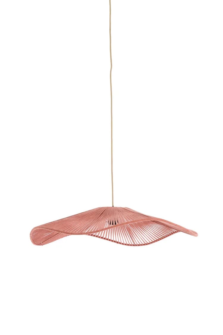 Light en Living Hanglamp RAFA Oranje Rood Ø50 x 12 cm