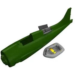 Eduard F4F-3 cockpit w/ telescopic gun sight PRINT