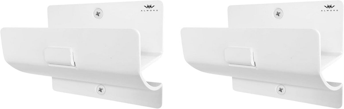 Set van 2 universele wandhaken voor ladder, slang en gereedschap in de garage