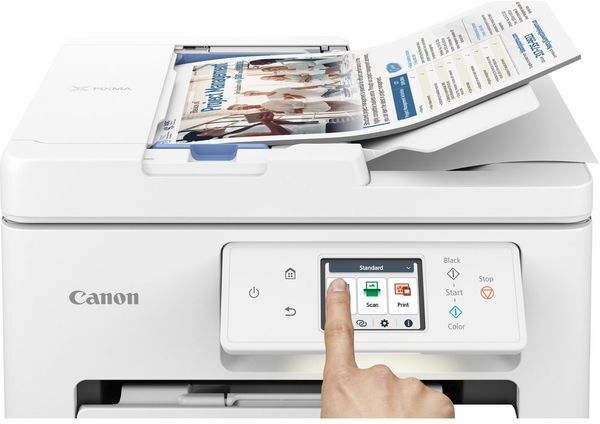 Canon PIXMA TS7750i Wireless 3 in 1 A4 Inkjet Printer - White