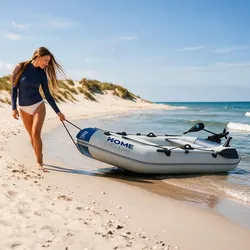 HOME DELUXE Schlauchboot mit Motor PIKE S