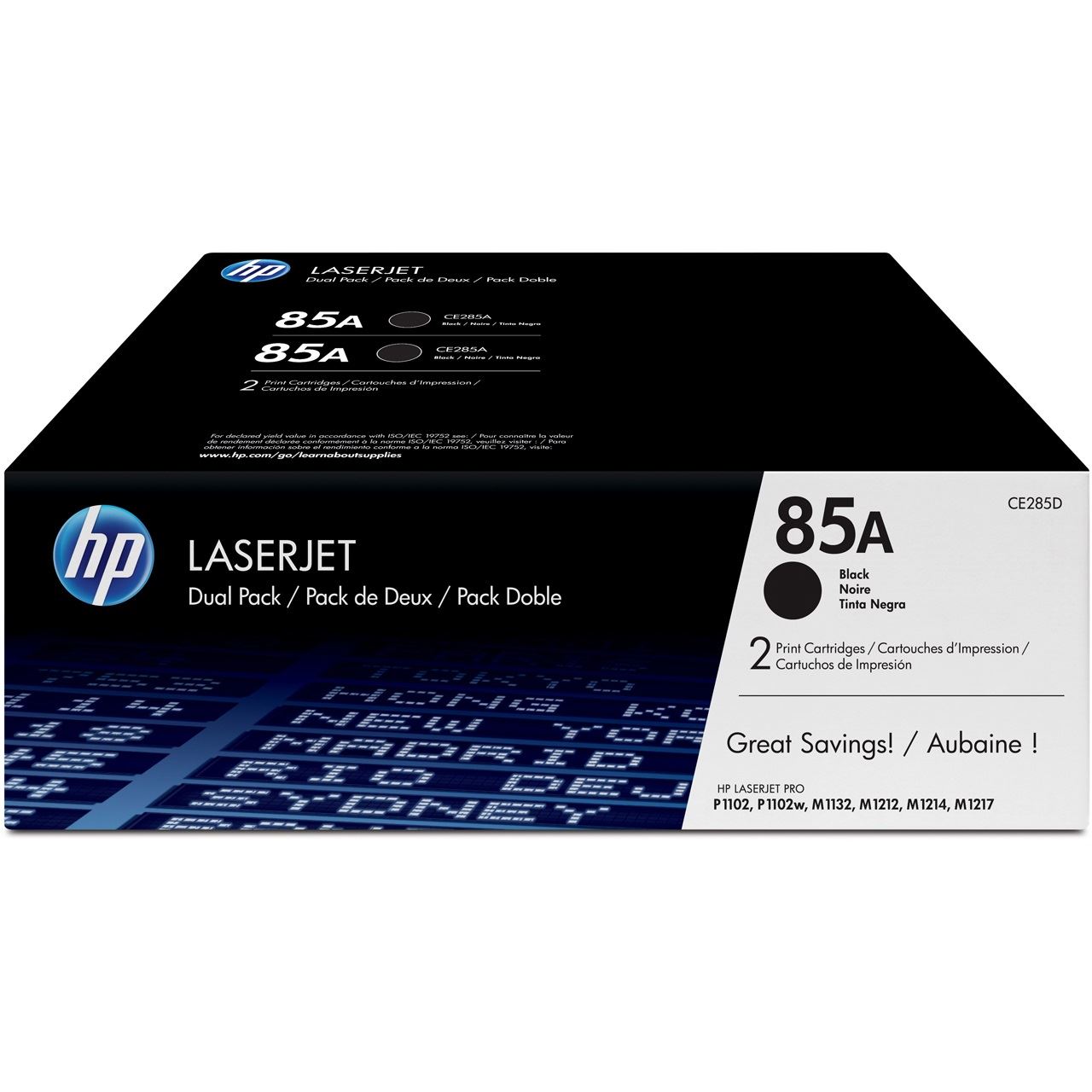 HP 2x Toner CE285AD schwarz HV